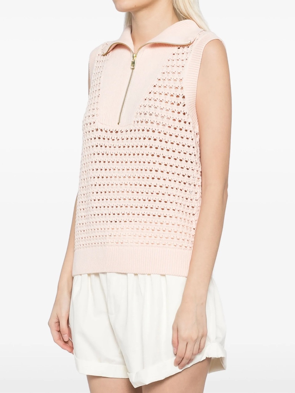 Varley Bains Half-Zip Knitted Top